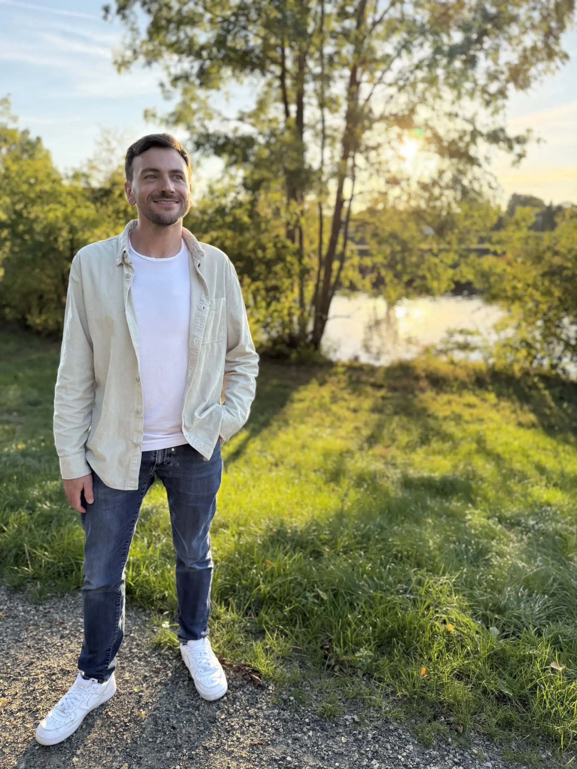 Rainhard Jandl Shooting im Freien